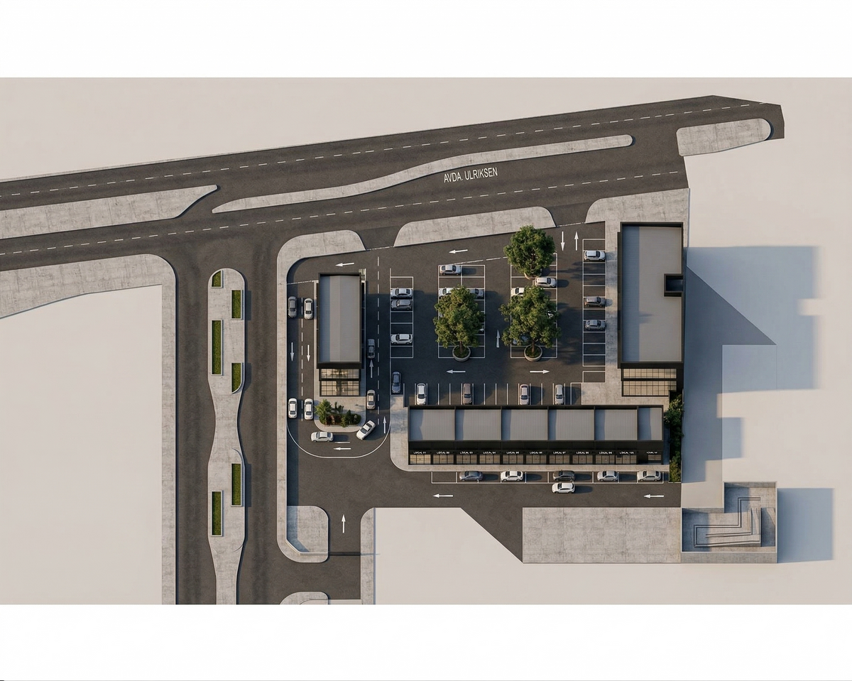 Planta Ilustrada Comercial