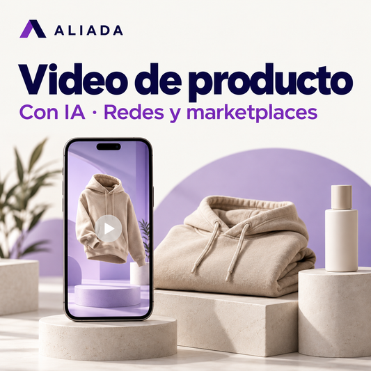 Video de producto con IA · Para redes sociales